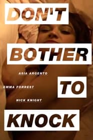 Dont Bother to Knock' Poster