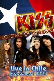 Kiss 1994 Live Santiago de Chile' Poster