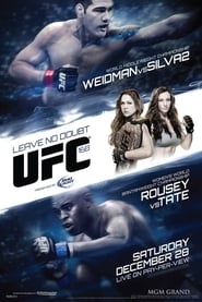 UFC 168 Weidman vs Silva 2' Poster