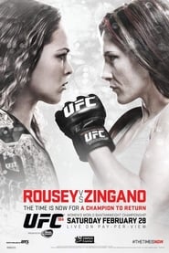 UFC 184 Rousey vs Zingano' Poster