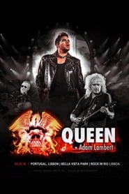 Queen  Adam Lambert Rock in Rio Lisboa' Poster