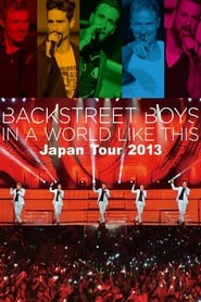 Backstreet Boys In a World Like This  Japan Tour 2013' Poster