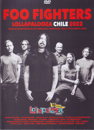 Foo Fighters Live at Lollapalooza Chile 2022' Poster