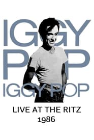 Iggy Pop Live at the Ritz' Poster