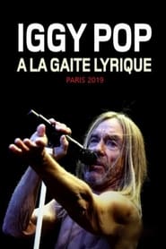 Iggy Pop Live at La Gat Lyrique Paris' Poster