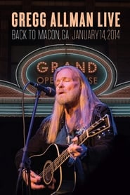 Gregg Allman Live Back To Macon GA' Poster