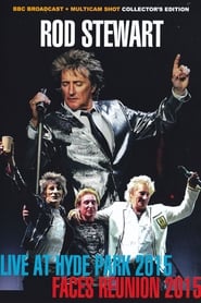 Rod Stewart  Live in Hyde Park' Poster