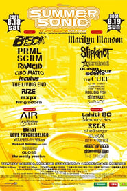 Slipknot  Live at SUMMER SONIC 2001' Poster