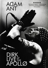 Adam Ant Dirk Live at the Apollo' Poster