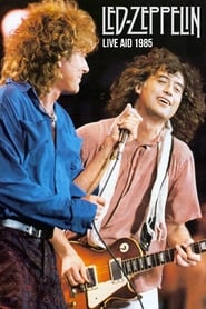 Led Zeppelin Live Aid 1985' Poster