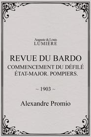 Revue du Bardo  commencement du dfil tatmajor Pompiers' Poster