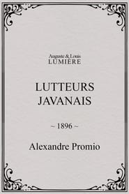 Lutteurs javanais' Poster