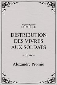 Distribution des vivres aux soldats' Poster