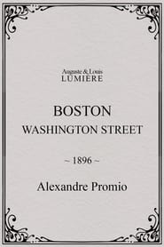 Boston Washington street' Poster