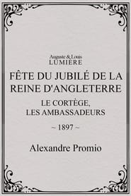 Fte du jubil de la reine dAngleterre  le cortge les ambassadeurs' Poster