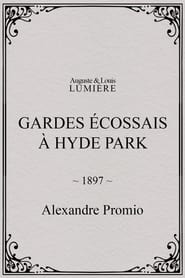 Gardes cossais  Hyde Park' Poster