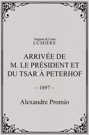 Arrive de M le prsident et du tsar  Peterhof' Poster