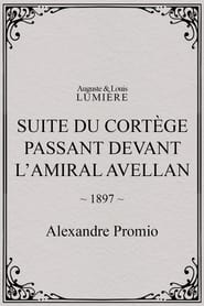 Suite du cortge passant devant lamiral Avellan' Poster