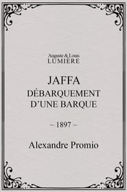 Jaffa  dbarquement dune barque' Poster