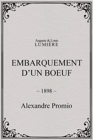 Embarquement dun boeuf' Poster