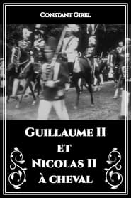 Guillaume II et Nicolas II  cheval' Poster