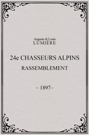 24me chasseurs alpins  rassemblement' Poster