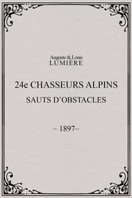 24me chasseurs alpins  sauts dobstacles' Poster