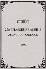 27me chasseurs alpins  assaut du portique' Poster