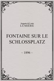 Fontaine sur le Schlossplatz' Poster