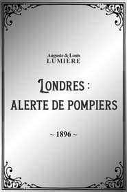 Londres  alerte de pompiers' Poster