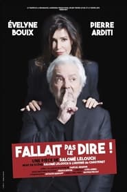 Fallait pas le dire ' Poster