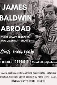 James Baldwin Abroad' Poster