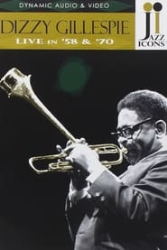 Jazz Icons Dizzy Gillespie Live in 58  70' Poster