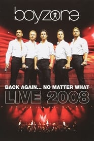 Boyzone Back Again No Matter What  Live' Poster