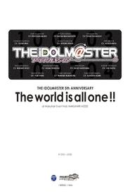 THE IDOLMSTER 5th ANNIVERSARY The world is all one' Poster