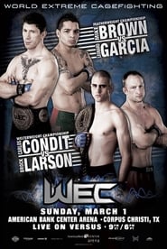 WEC 39 Brown vs Garcia' Poster