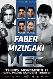 WEC 52 Faber vs Mizugaki' Poster