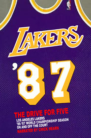 Los Angeles Lakers 87 The Drive For Five' Poster