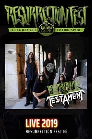 Testament  Live at Resurrection Fest EG 2019' Poster