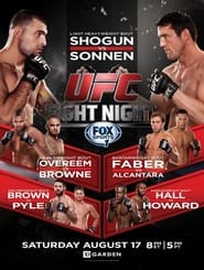 UFC Fight Night 26 Shogun vs Sonnen' Poster