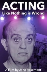 Acting Like Nothing is Wrong' Poster