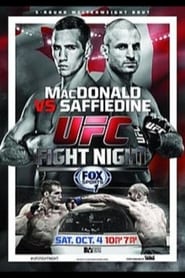 UFC Fight Night 54 MacDonald vs Saffiedine' Poster