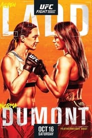 UFC Fight Night 195 Ladd vs Dumont' Poster