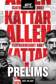 UFC Fight Night 213 Kattar vs Allen' Poster