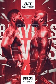 UFC Fight Night 185 Blaydes vs Lewis' Poster