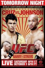 UFC on Versus 6 Cruz vs Johnson' Poster