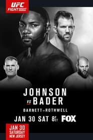 UFC on Fox 18 Johnson vs Bader' Poster