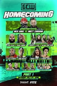 GCW Homecoming Part I' Poster