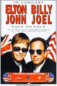 Elton John And Billy Joel Face To Face' Poster