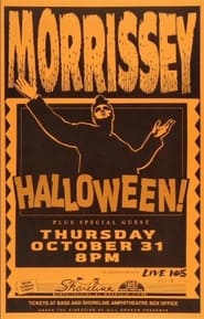 Morrissey  Live At The Shoreline Amphitheatre' Poster